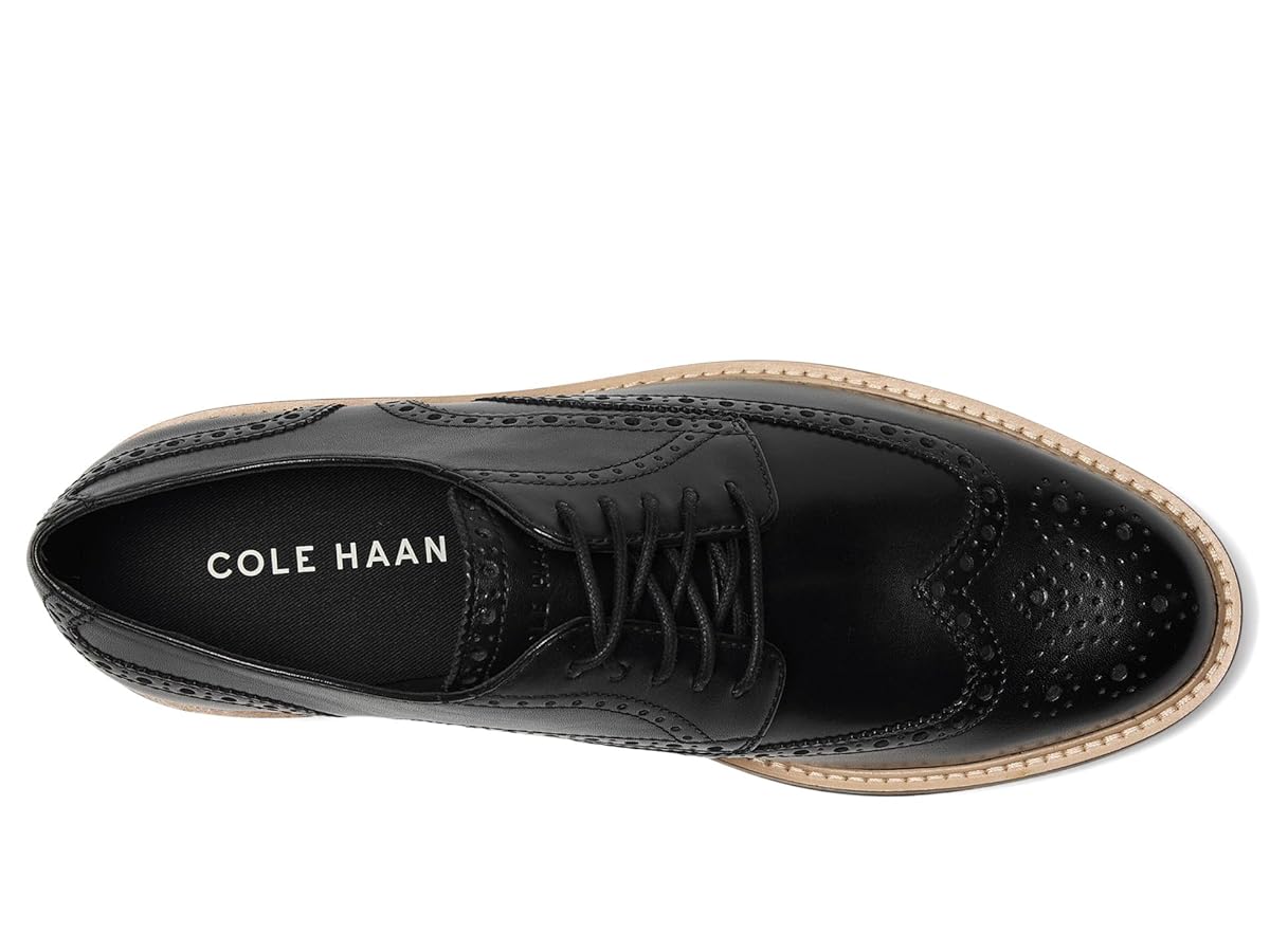 Amazon.com | Cole Haan Men's Morse Grand Wingtip Oxford, BLK